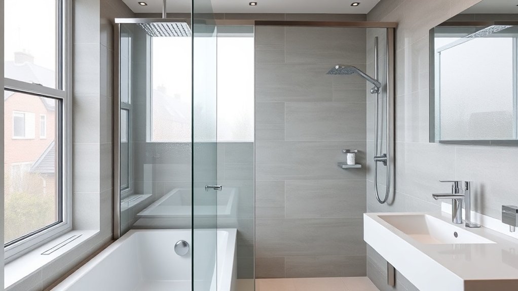 Semi-Frameless Shower Screens Welwyn Garden City
